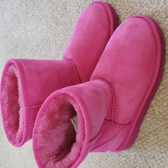UGG | Shoes | Bright Pink Ugg Boots | Poshmark